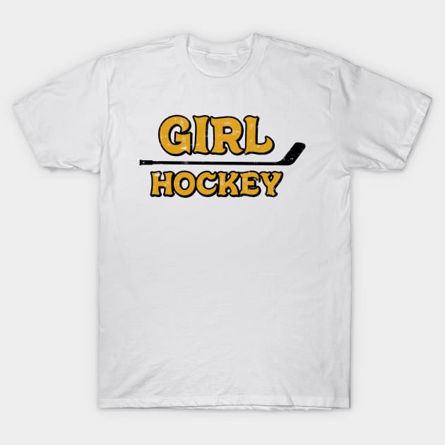 Field Hockey Girl T-Shirt by TheBestHumorApparel